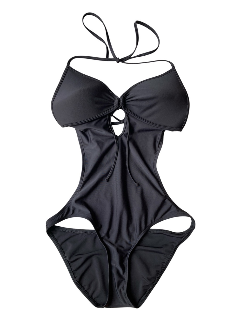 Body Glove Medium Architectural Cutout Black Sculpting Maillots Sexy One-piece